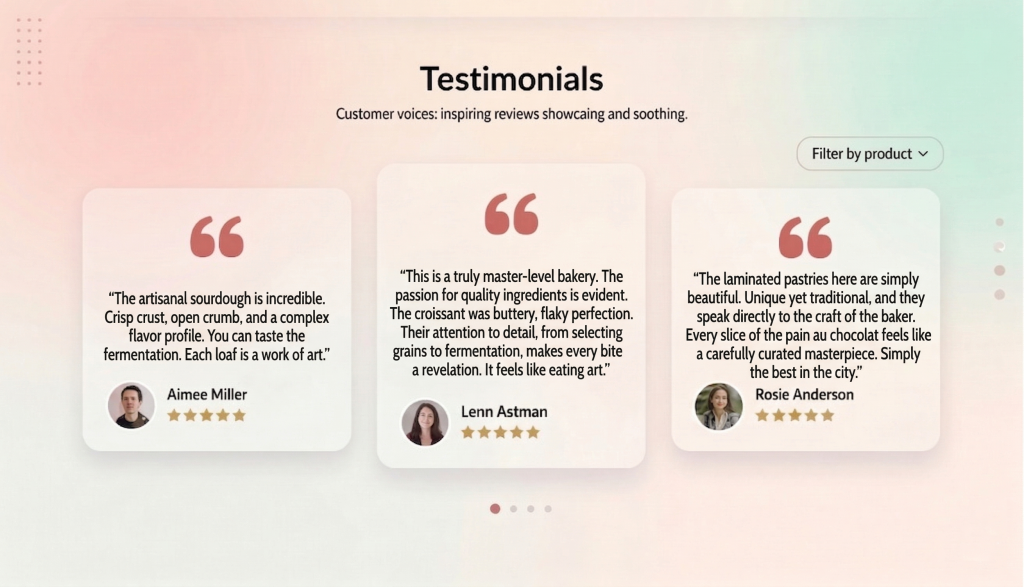 Cakoria cakorla testimonial