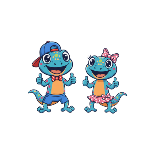 The Giggling Gecko kids