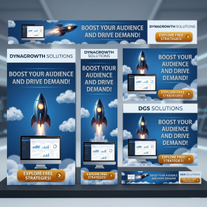 Bespoke digital marketing display ad banners showcasing premium high-converting creative graphics.